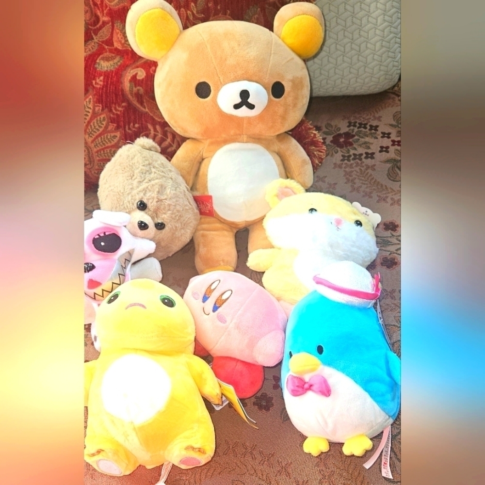 7 plushie bundle - Picture 2 of 3